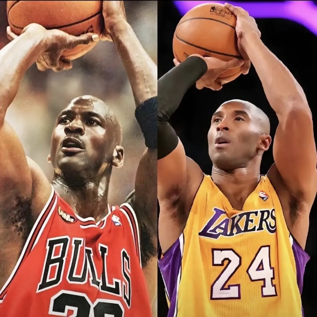 NBA乔丹、科比投篮数据对比：投篮命中率：乔丹49.7%，科比44.7%三分命中