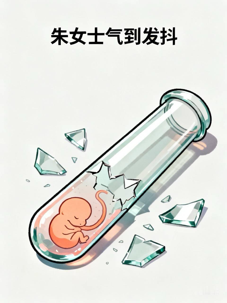 朱女士气到发抖，不是心疼胚胎，是发现自己“玩脱了”刷到“婚外胚胎案”最新进展