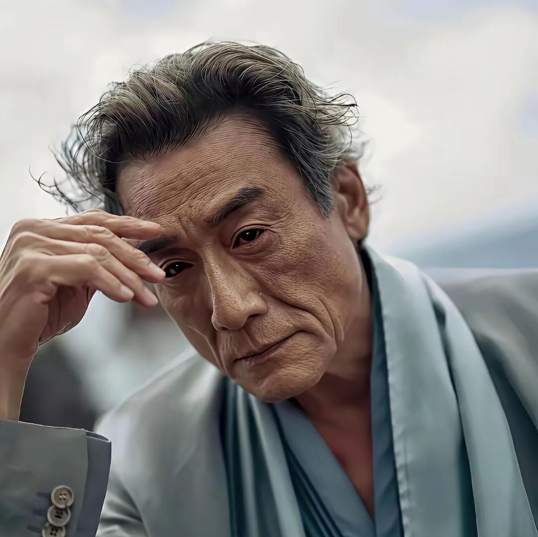 千面影帝梁家辉，年轻的时候可是个大帅哥。