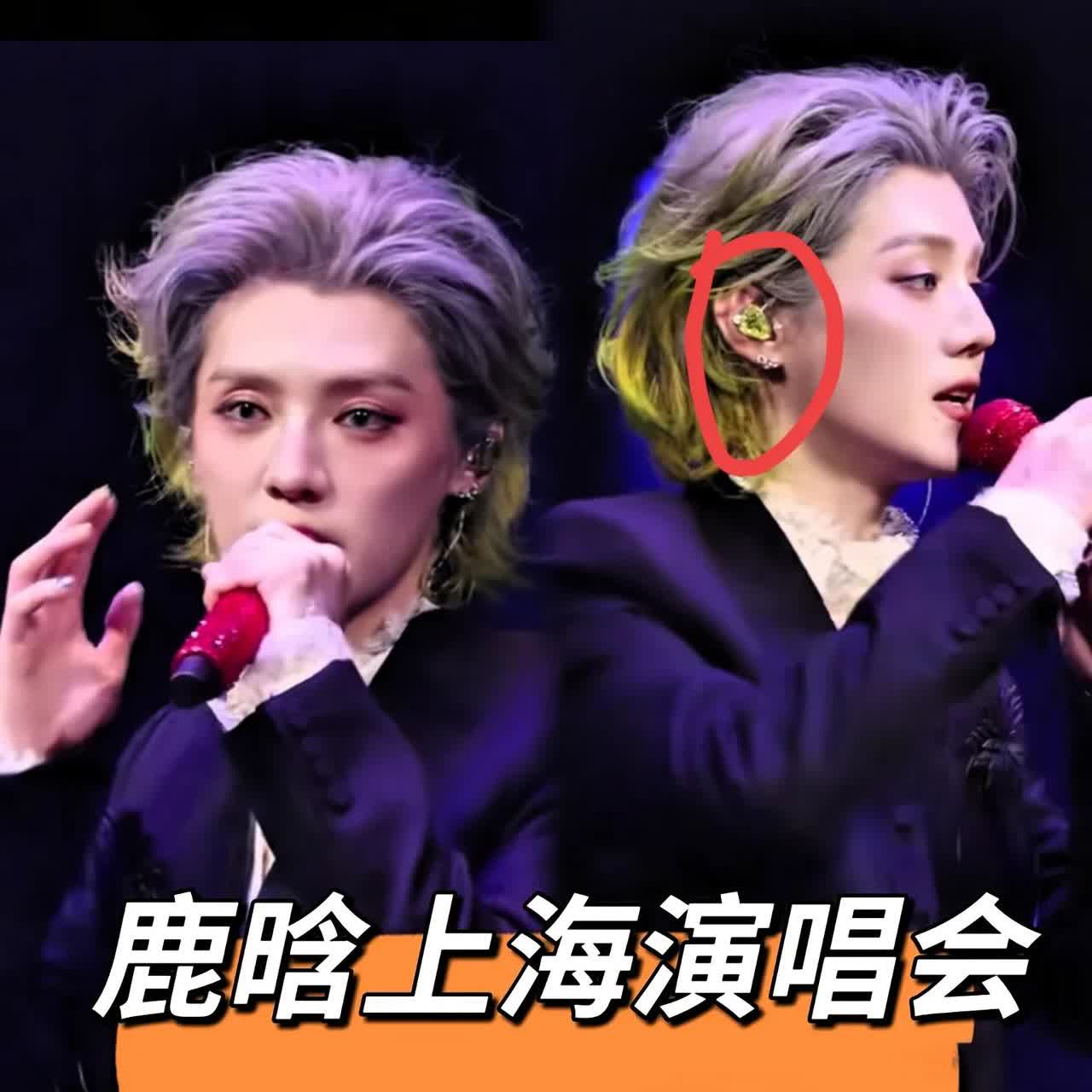 鹿晗真的不一样了舞台魅力直接让人上头演唱会开场，灯光一打，音乐一