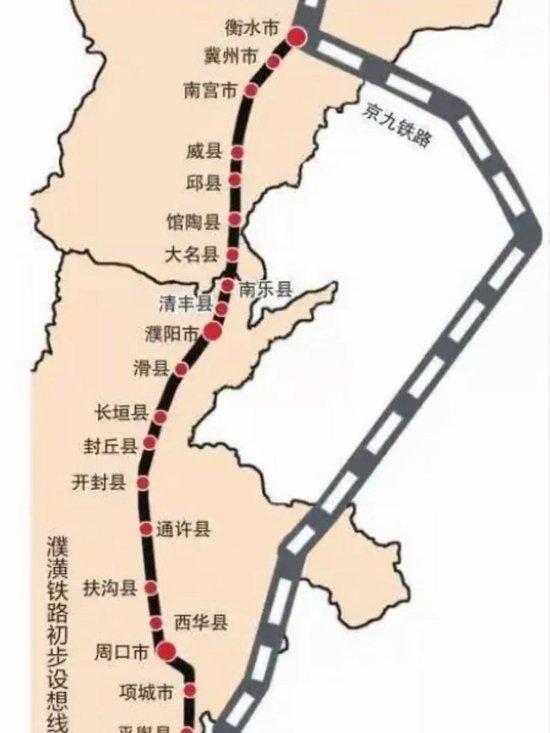 看一下规划中的“开封南北铁路”东站站点在哪个位置：所说的开封东站目前仍处于规划