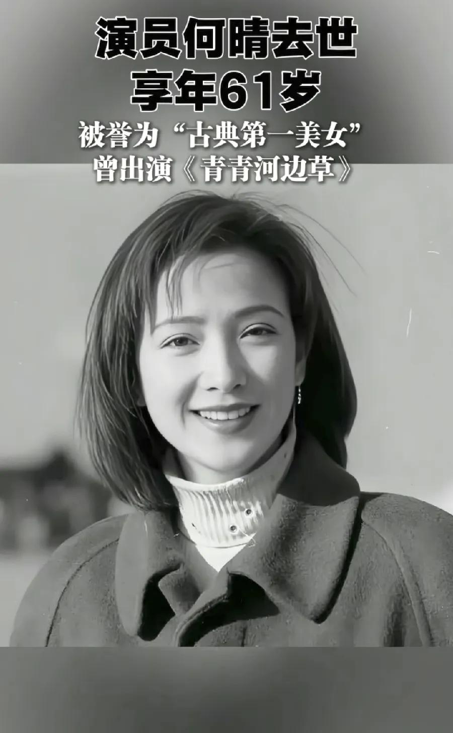 何晴走了，还记得多年前的一个夏天，在医院电梯里偶遇她，当时我鼓起勇气喊了句“何