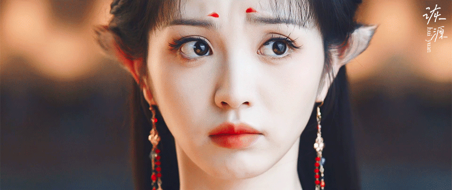 田曦薇《子夜归》武祯/动图EP03-07原形猫猫头+红衣（红黑）惊慌失措