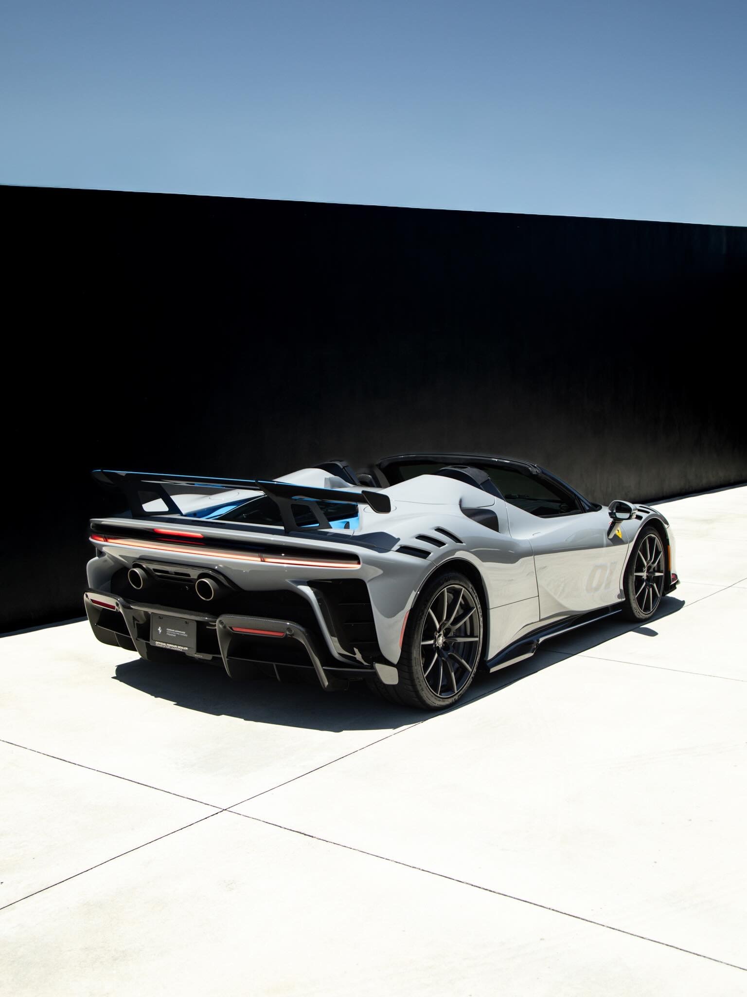 SF90XXSpider油漆：GrigioSqualo