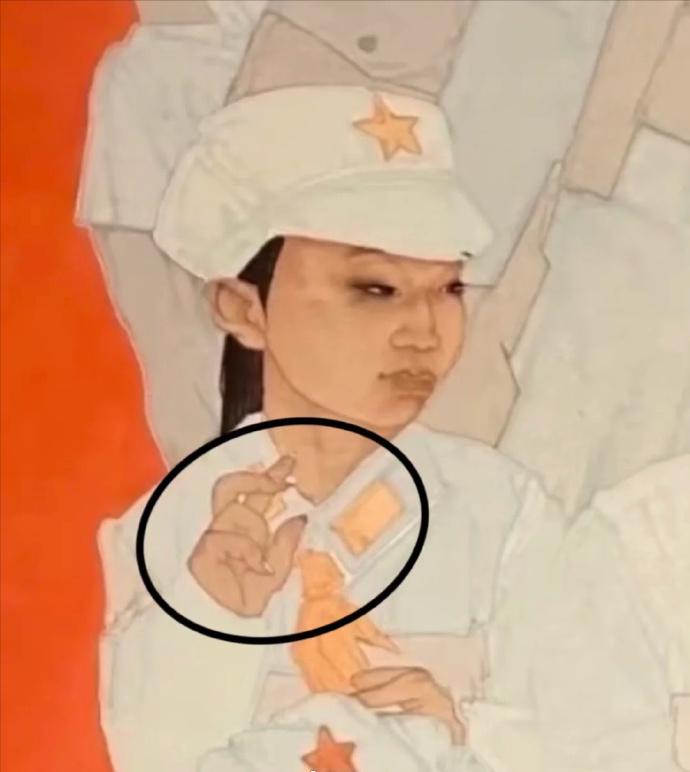 又把我们自己画成斜长眯眯眼了清华美院的教授，又作妖了，博士刘翔鹏刘教授的作品