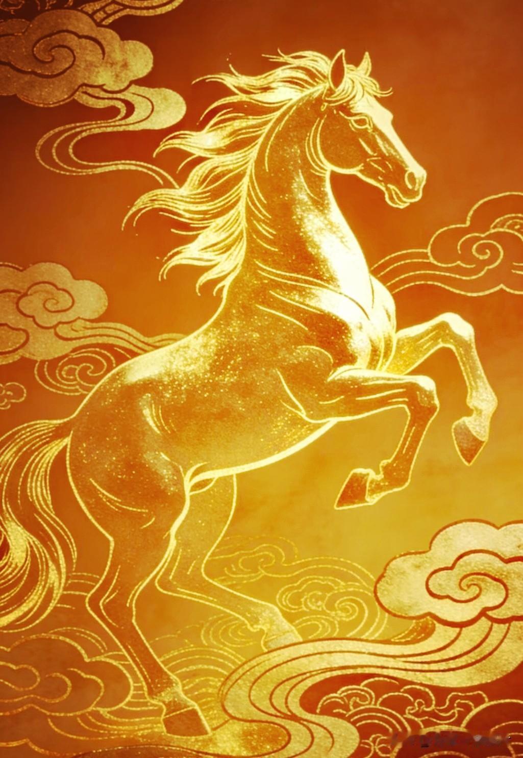 去岁千般皆如意，马年万事定称心。