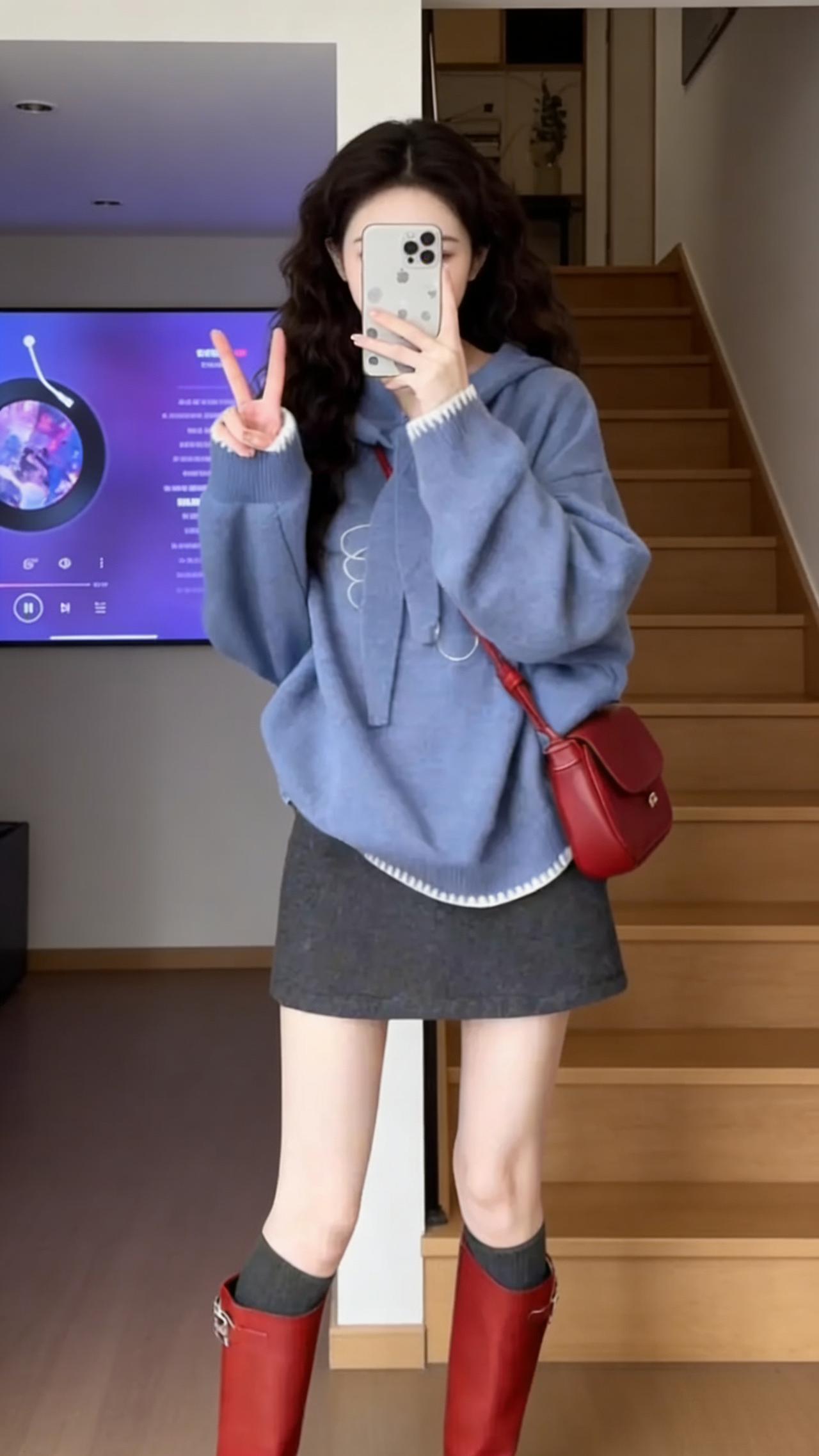 穿搭穿搭休闲穿搭休闲搭配针织衫穿搭技巧轻松摆脱路人感冬日气质穿搭还得看我