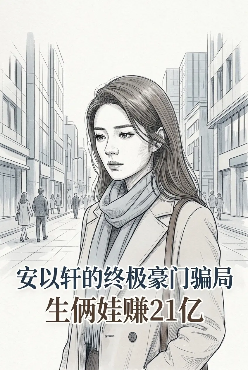 安以轩的终极豪门骗局，生俩娃赚21亿，丈。夫入狱才发现钱早被转走了？