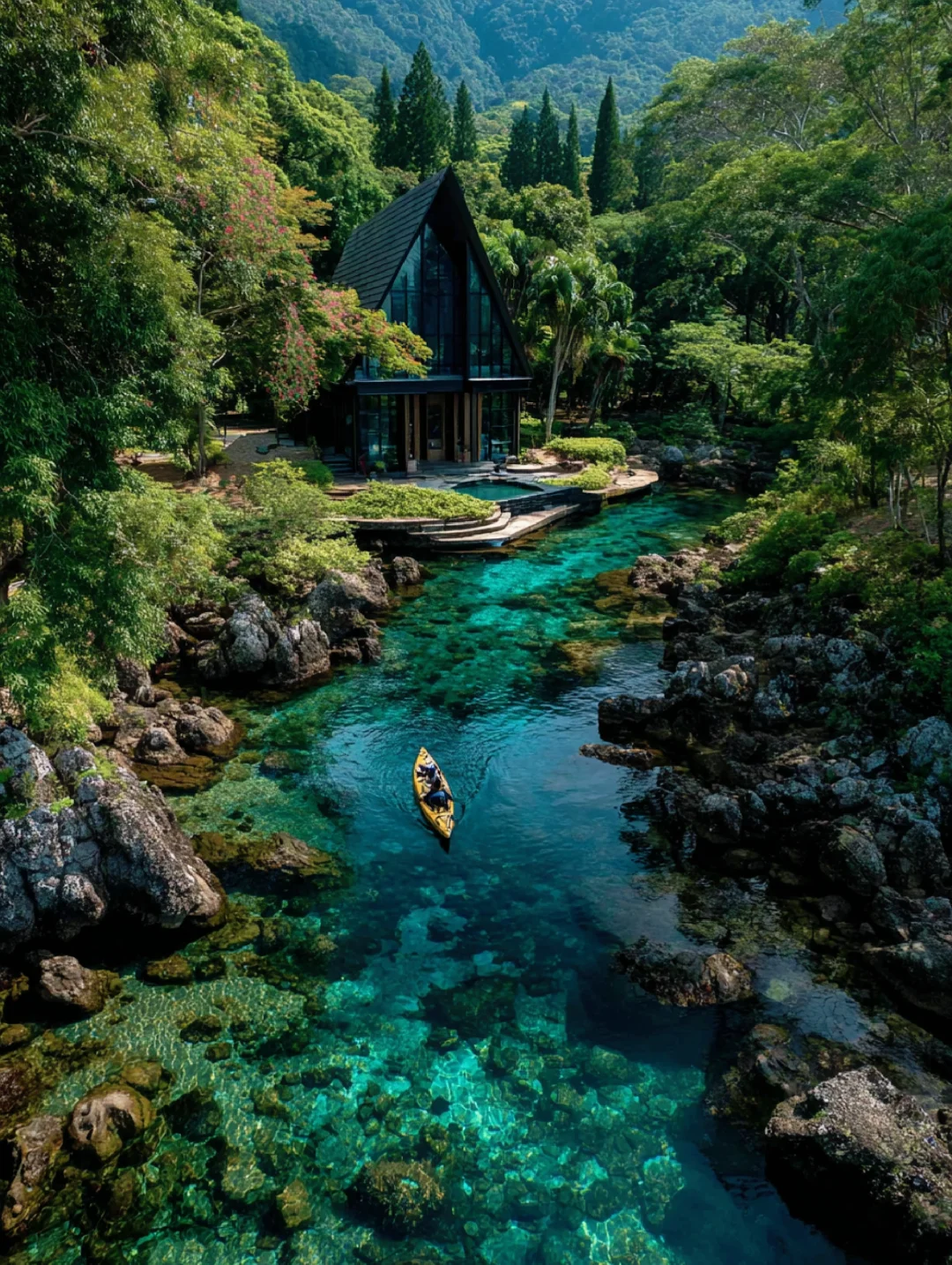 森林公园里有这一道风景，我能呆上一整天！