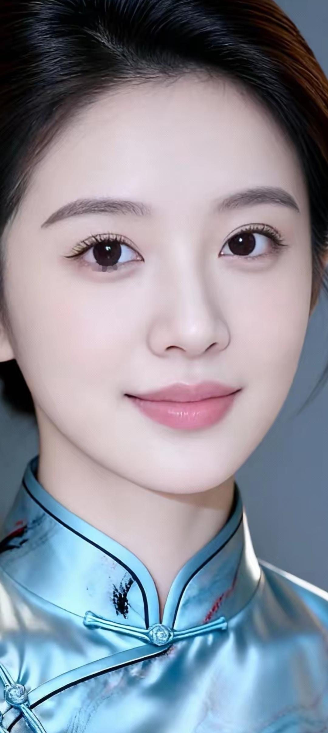优雅东方美人，气质如兰，韵味十足。