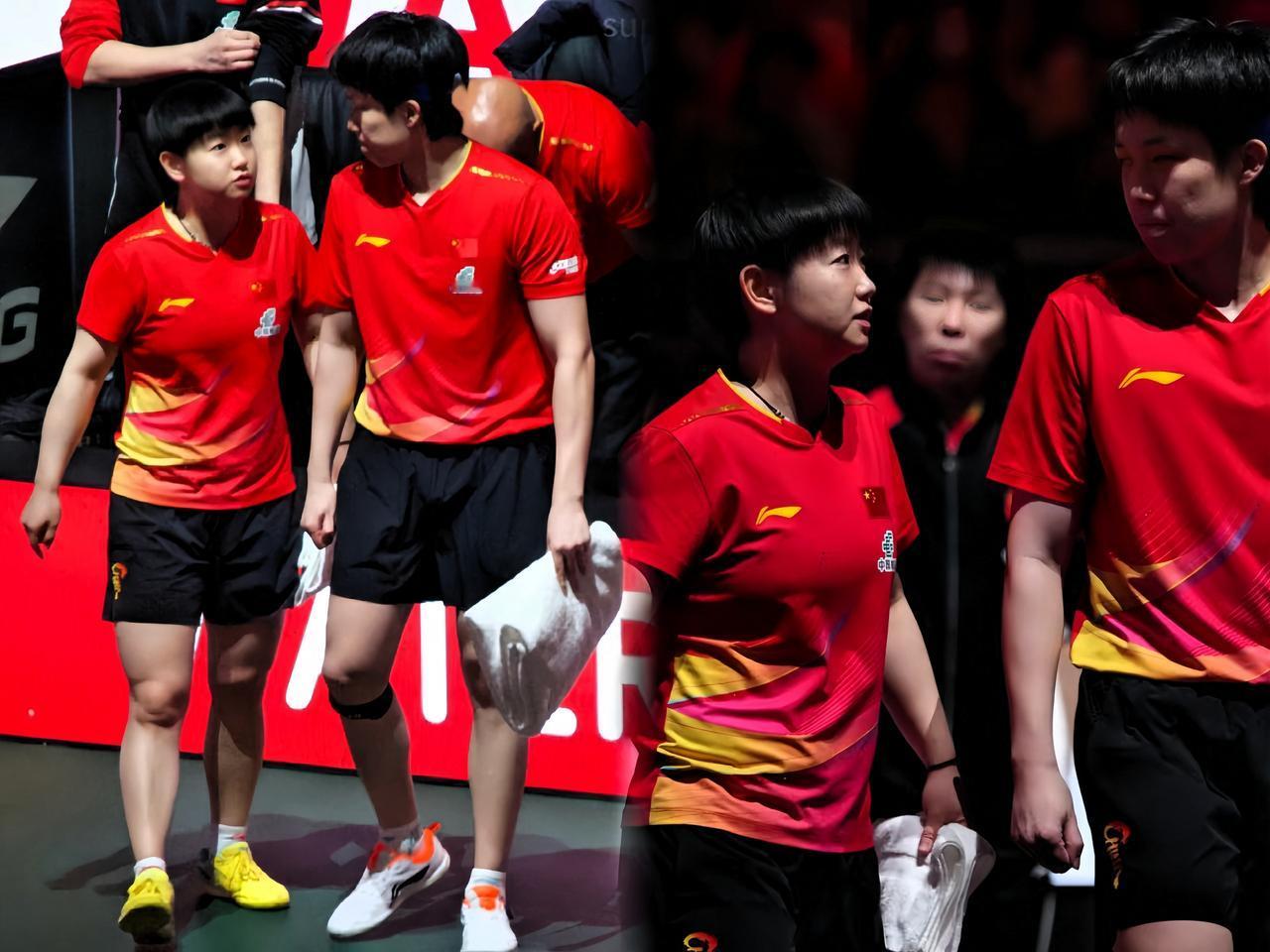 两小只凑在一起有商有量的，莎莎脸蛋圆嘟嘟的又乖又灵，俩人站一块儿身高差萌得人