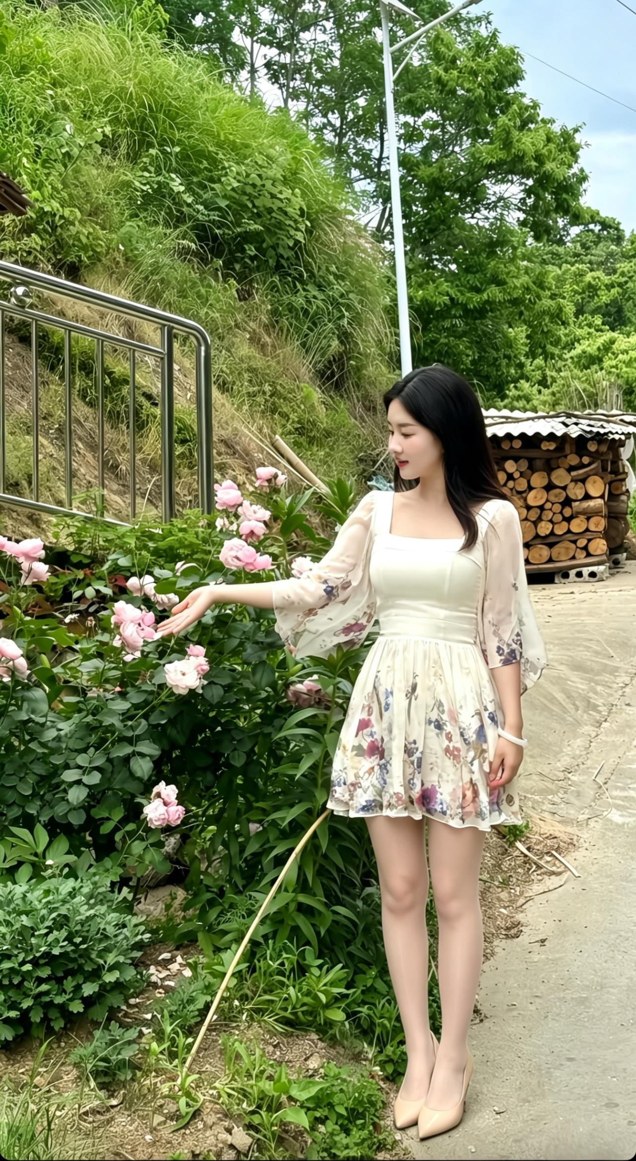 花丛中感受春天的气息