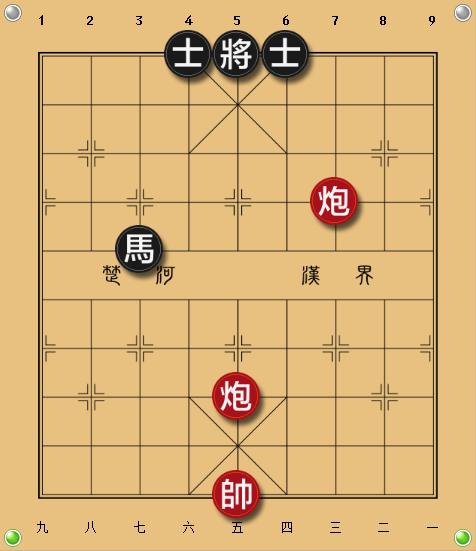 一位棋友笑道：帽子哥双炮杀，对方却有马垫！已然和棋帽子哥却说，不行直接给对手