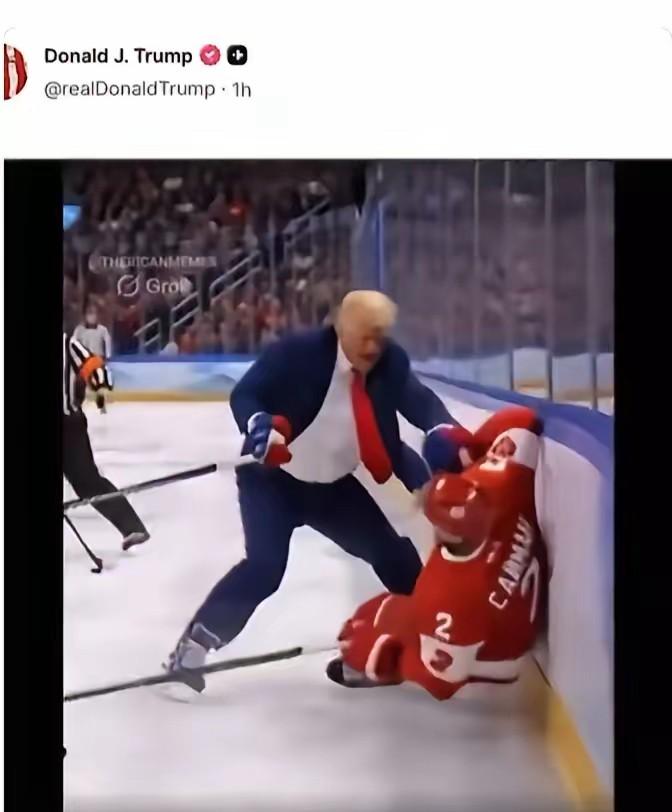 美国总统老特最近干了一件让人无语的事。当地时间2月23日，他在自己的社交媒体上发