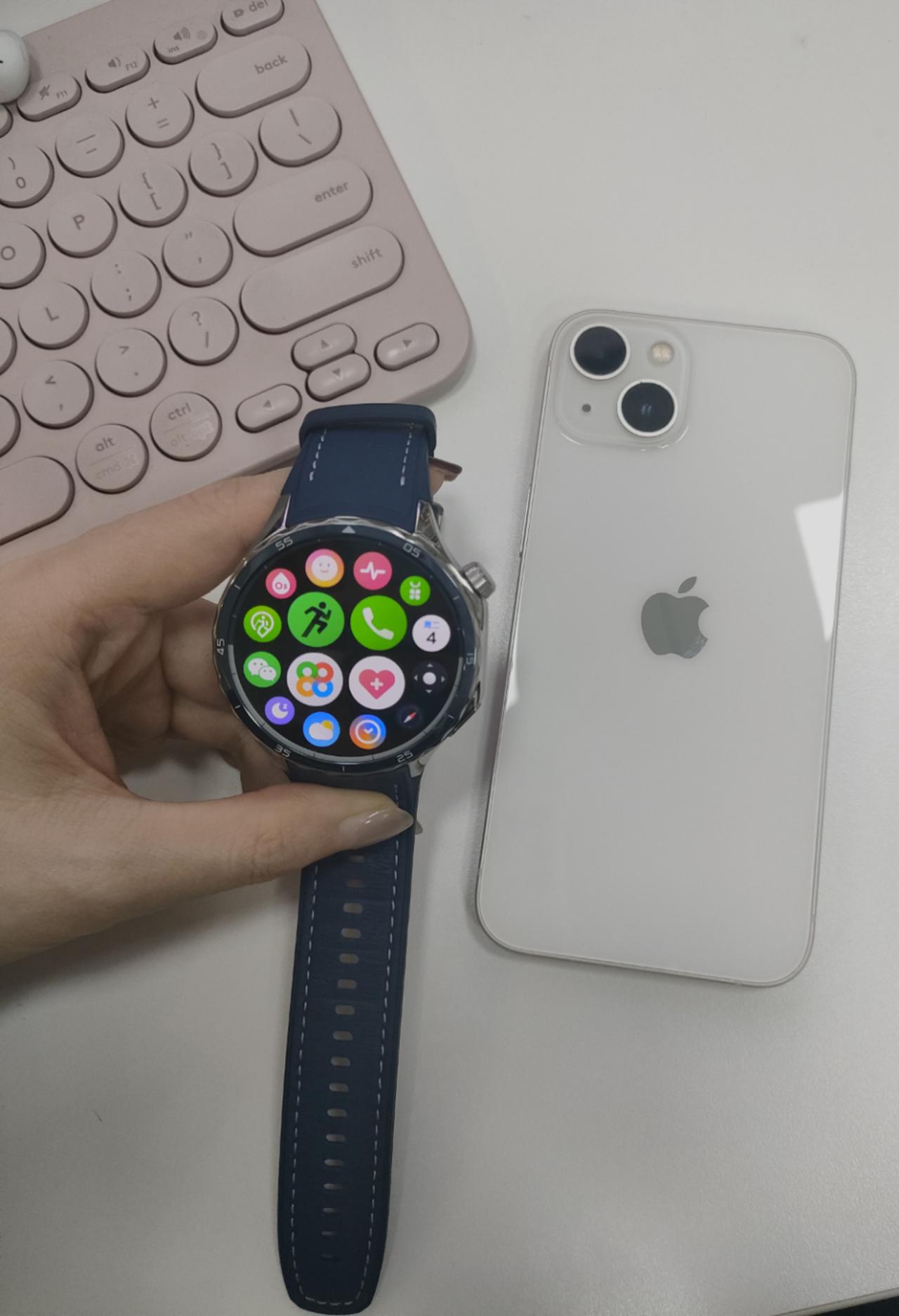 OPPO不愧是最懂iPhone的友商😂真没想到，国补全款拿下的⌚️OPPO