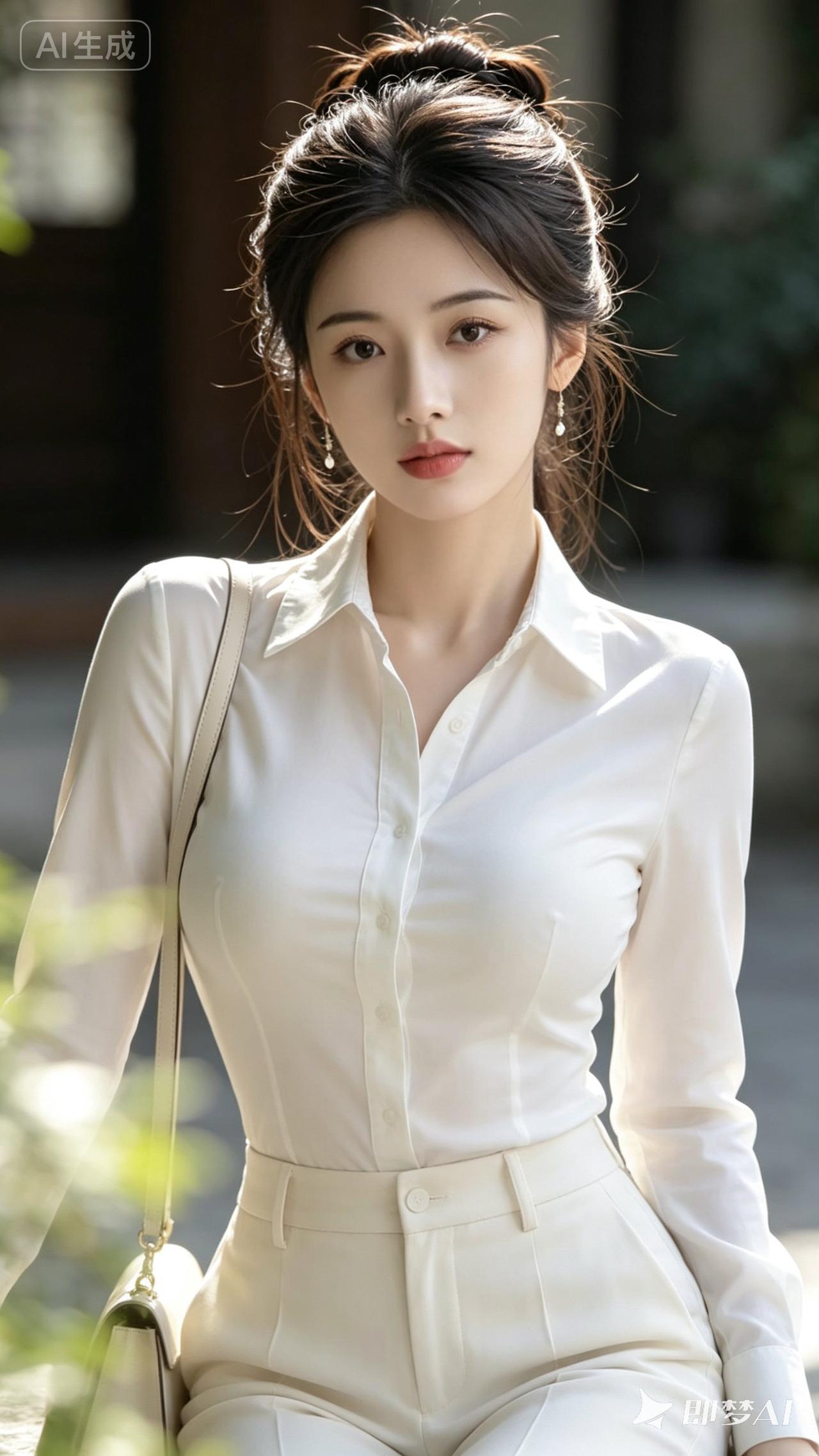 优雅白衬衫，气质满满，轻松打造都市女性风范！