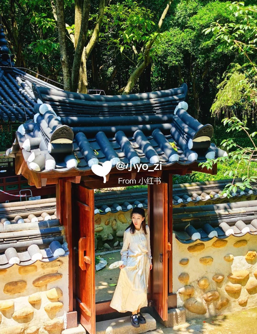 广州ColorWalk🍃藏在越秀公园的治愈秘境藏在越秀公园里的韩国园终于重