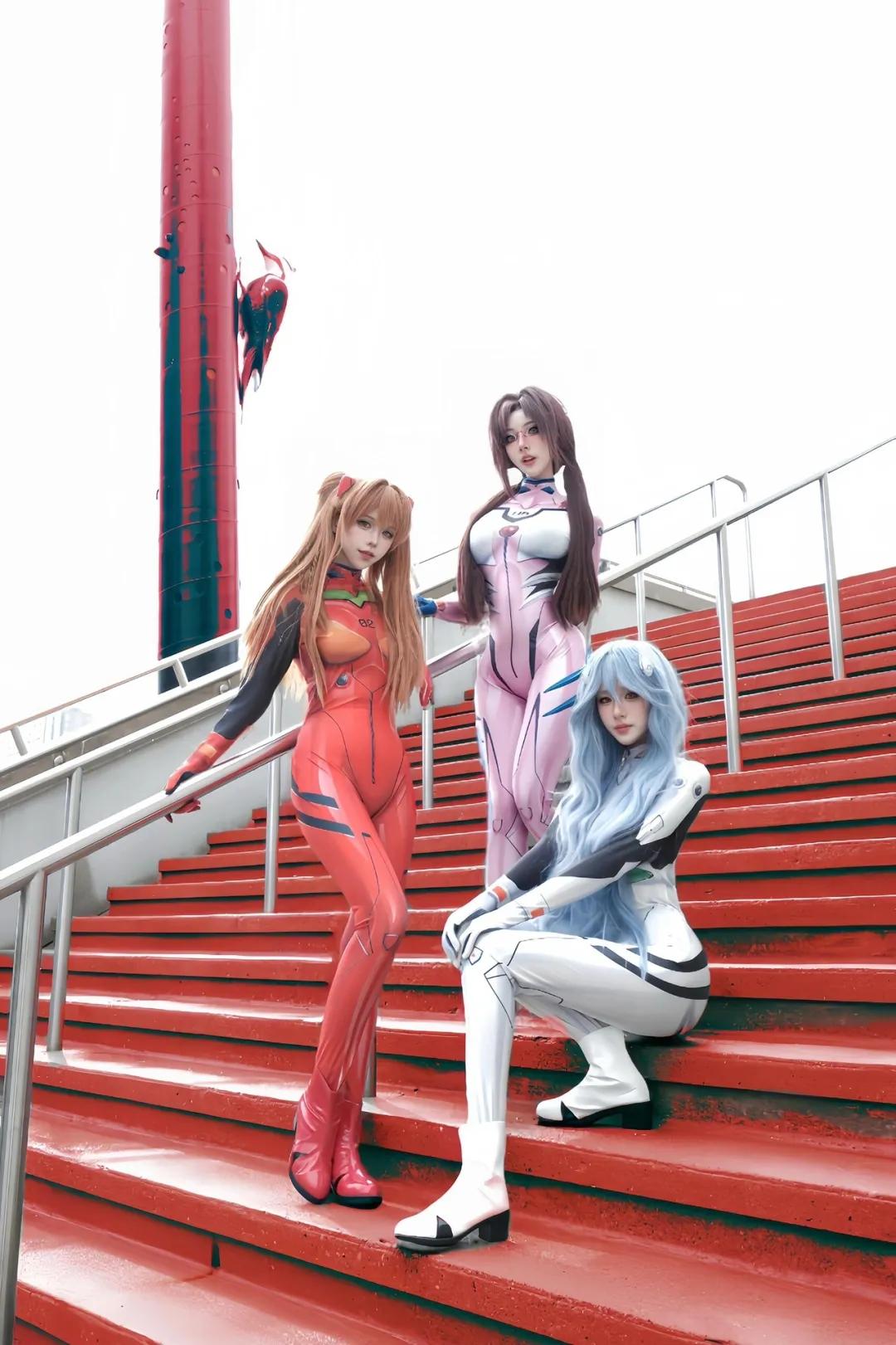 cosplay 新世纪福音战士 绫波丽cos 真希波cos cos正片