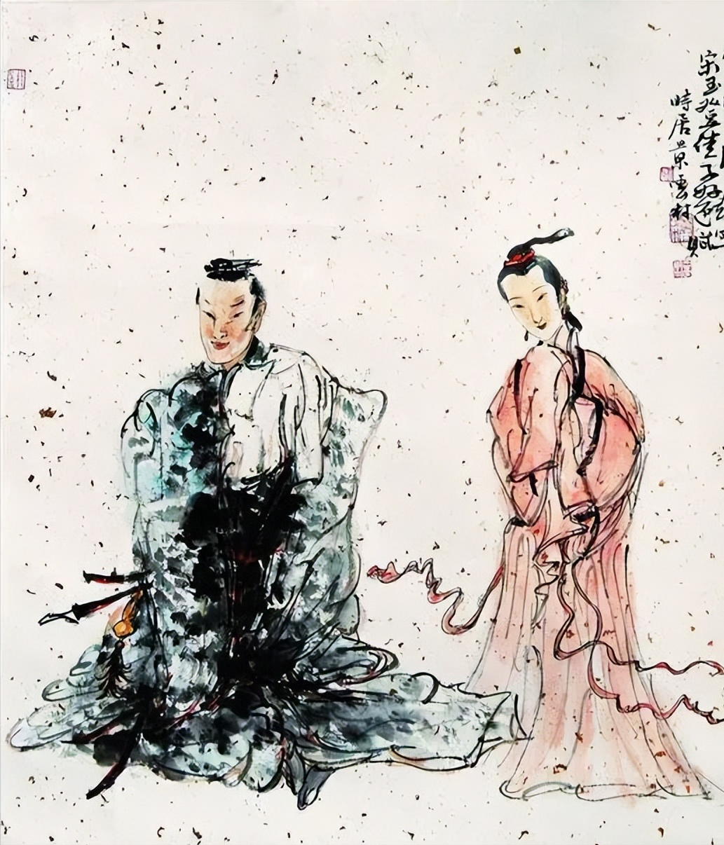 战国时期，登徒子娶了一个老婆，奇丑无比。但登徒子不离不弃，和她生下了5个小孩。宋