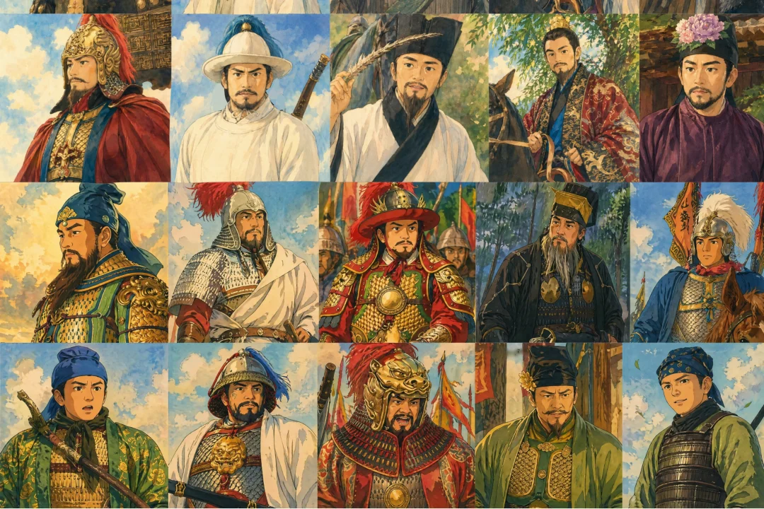 假如四大名著是一部动漫