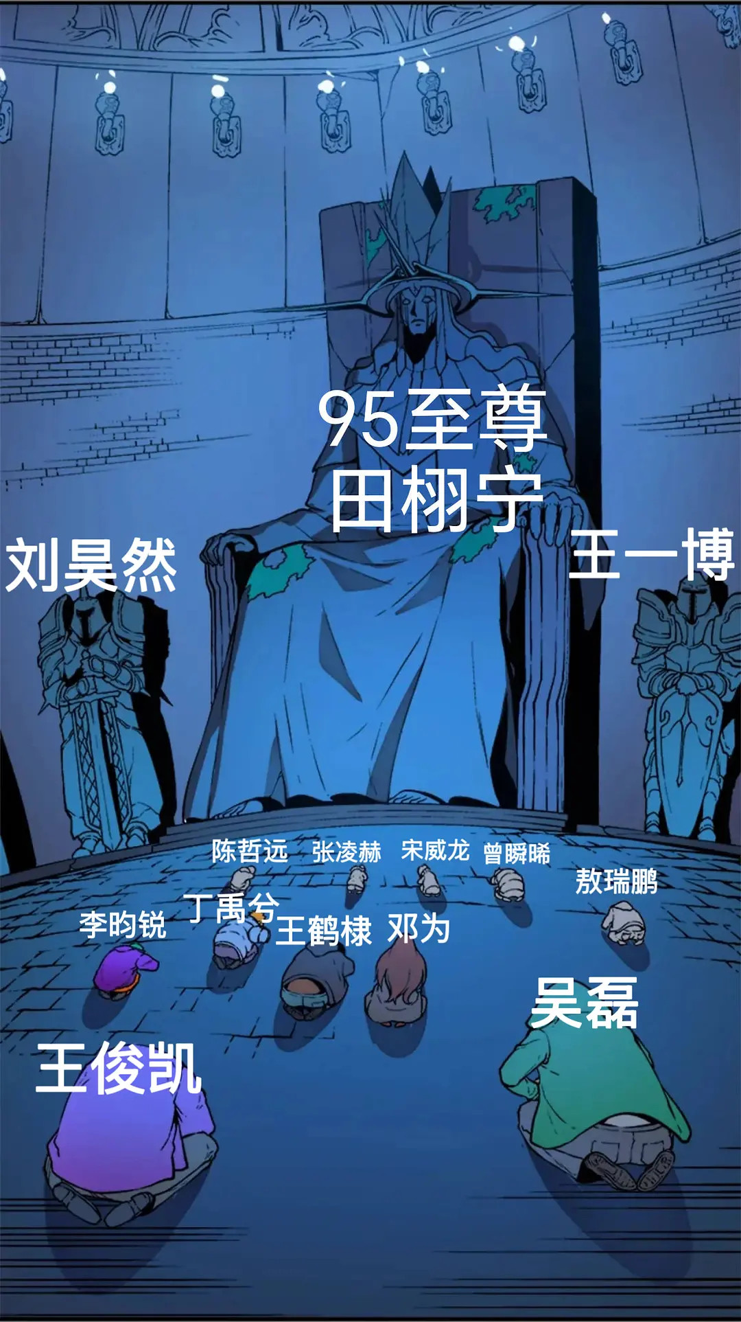最新95生咖位排名表，田栩宁登顶，你认同吗？​​​