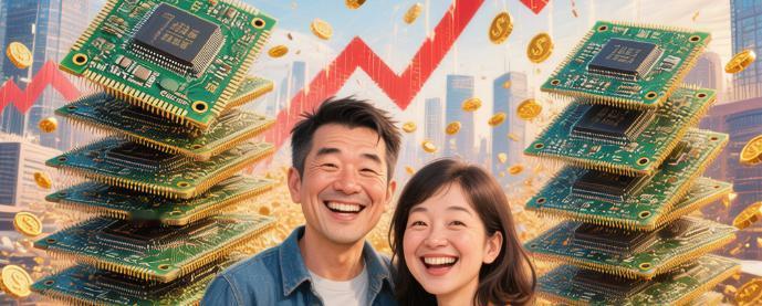 囤了一仓库芯片，5个月后成了亿万富翁深圳有对夫妻，大家都说他们"赌性太强"。