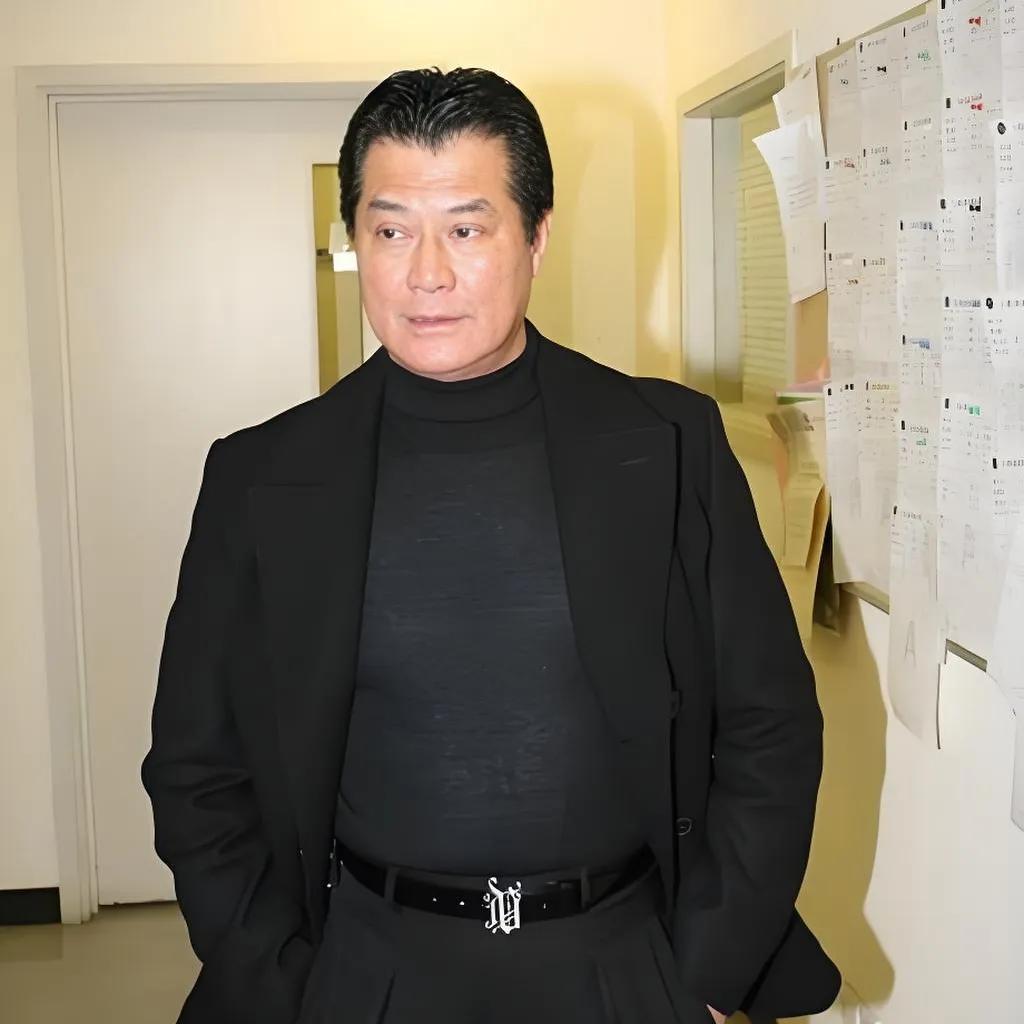 2008年，邓光荣参加沈殿霞的葬礼，一张珍贵的留影，一身素服，神情黯然，难掩失落