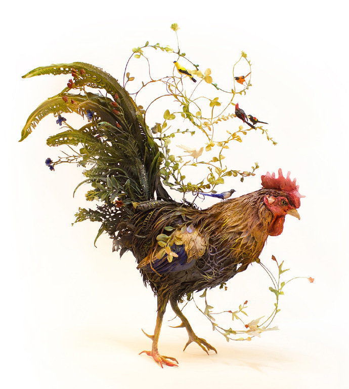 绘画欣赏加拿大雕塑艺术家EllenJewett​​​