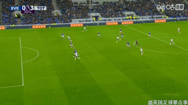 理查利森头球摆渡助攻萨尔破门！！！！热刺3-0杀死比赛！埃弗顿vs热刺英超联赛