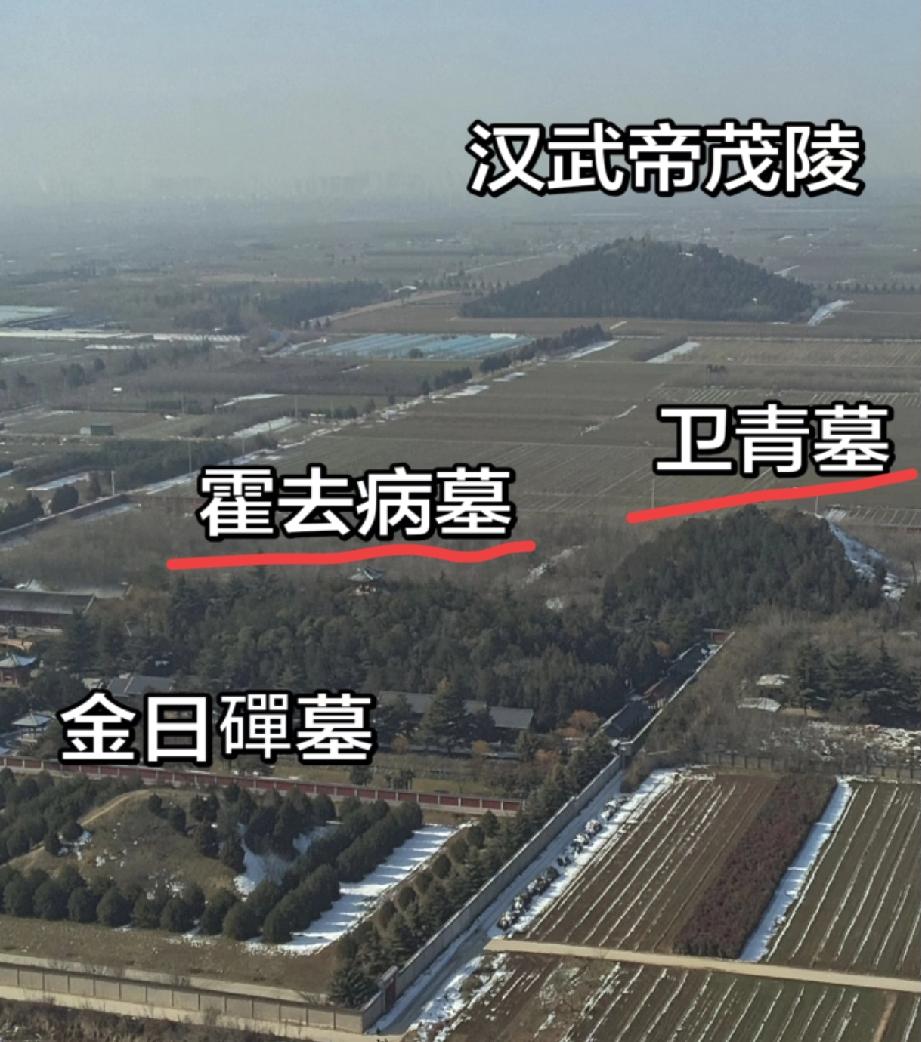 人们总是喜欢年少成名的故事，卫青和霍去病的墓待遇差别太大了。