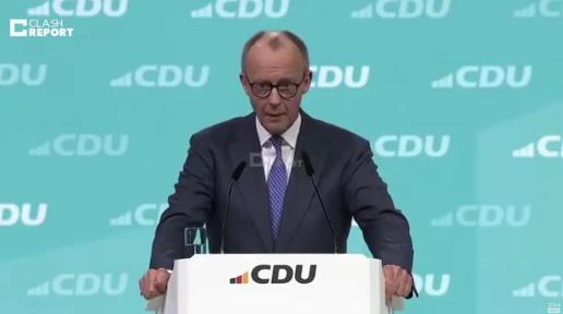 德国总理默茨昨晚（北京时间2月20日晚）发表讲话谈到了中国：“如今，中国将自己视