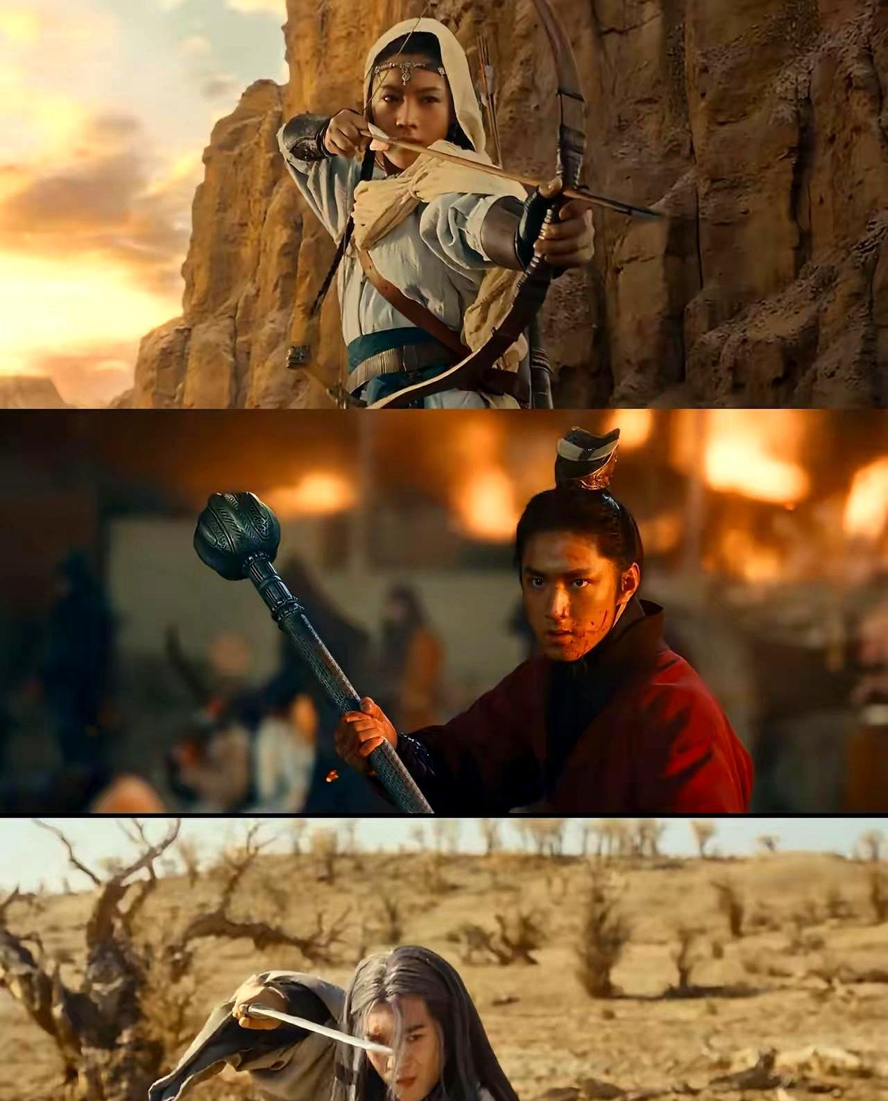 吴京把房子押了，掏七个亿拍《镖人》。女主翻车，他再掏1.5亿重拍，眼都不眨。李连