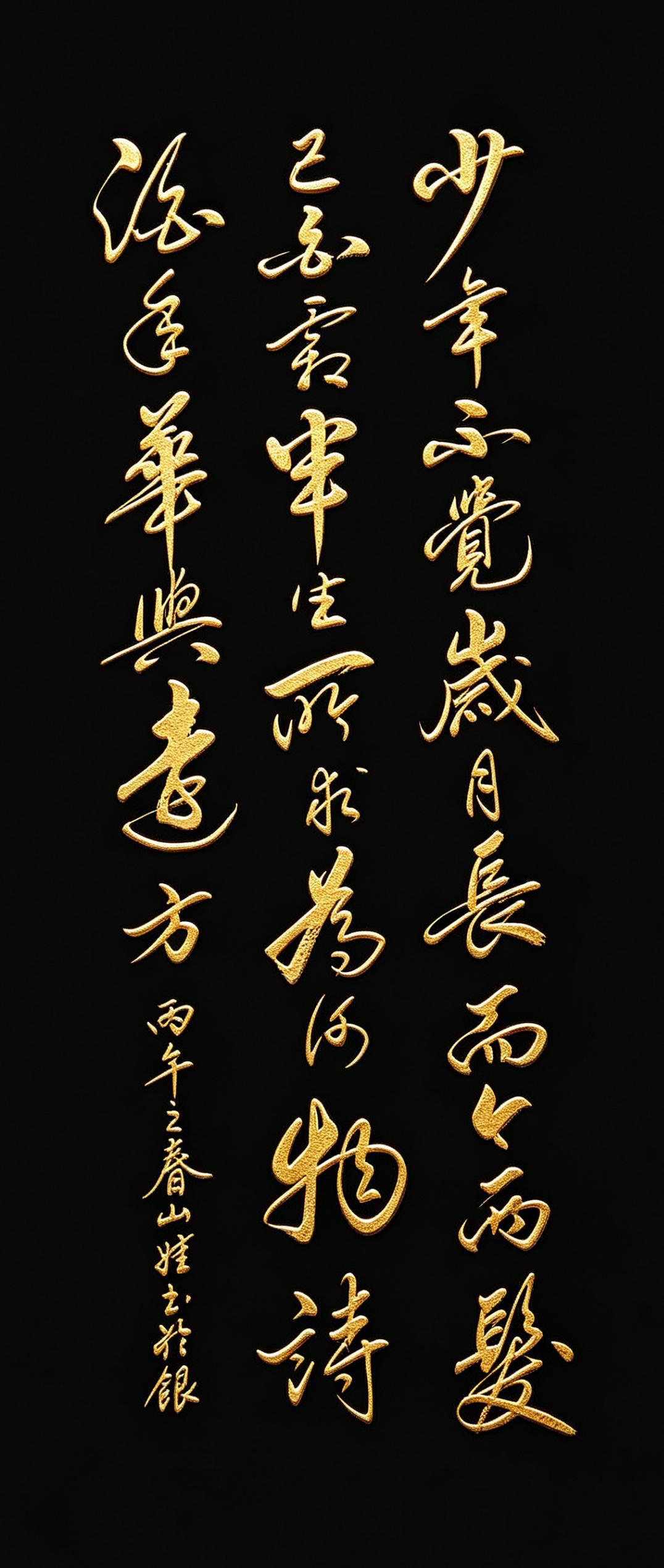 看完破防！这28个字写尽了所有成年人的半生！看看这幅行草书，《兰亭》，《圣教序