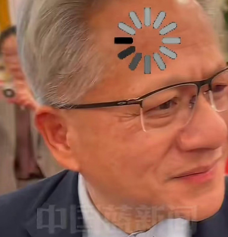 哈哈哈哈哈哈，记者真是看热闹不怕事大！黄仁勋谈中国AI发展黄仁勋回应是否会把芯片