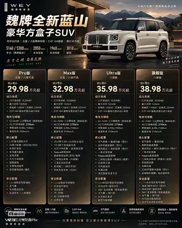 定位不能再乱下去了，真想给长城提点建议！每款车型只用一个名字，别只改代号，各车型得有清晰的产品定位！