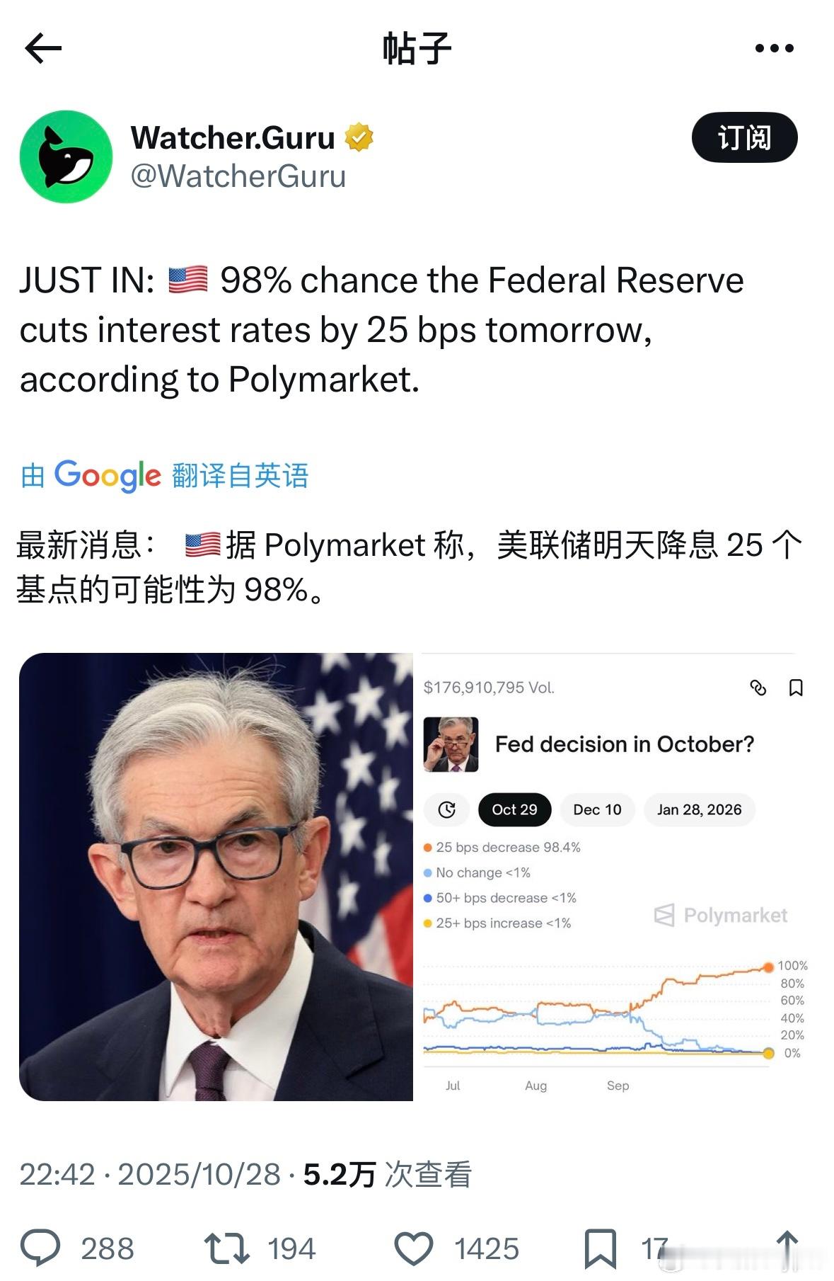 美联储fomc议息会议要来了,市场提前确认降息25基点,另外周四和周五分别有失业