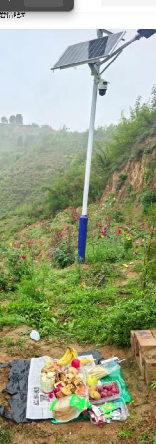 一男子带着儿女，跪倒在母亲的坟前，一句话令人泪目。女人因为生双胞胎的时候难产