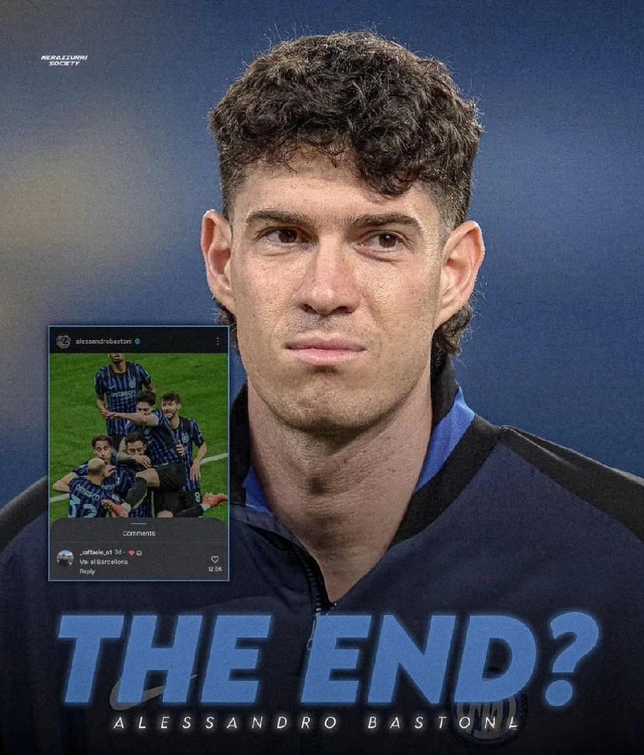 巴斯托尼要离队？！昨天一名球迷评论巴斯托尼加盟巴萨的转会信息，巴斯托尼亲自点赞了