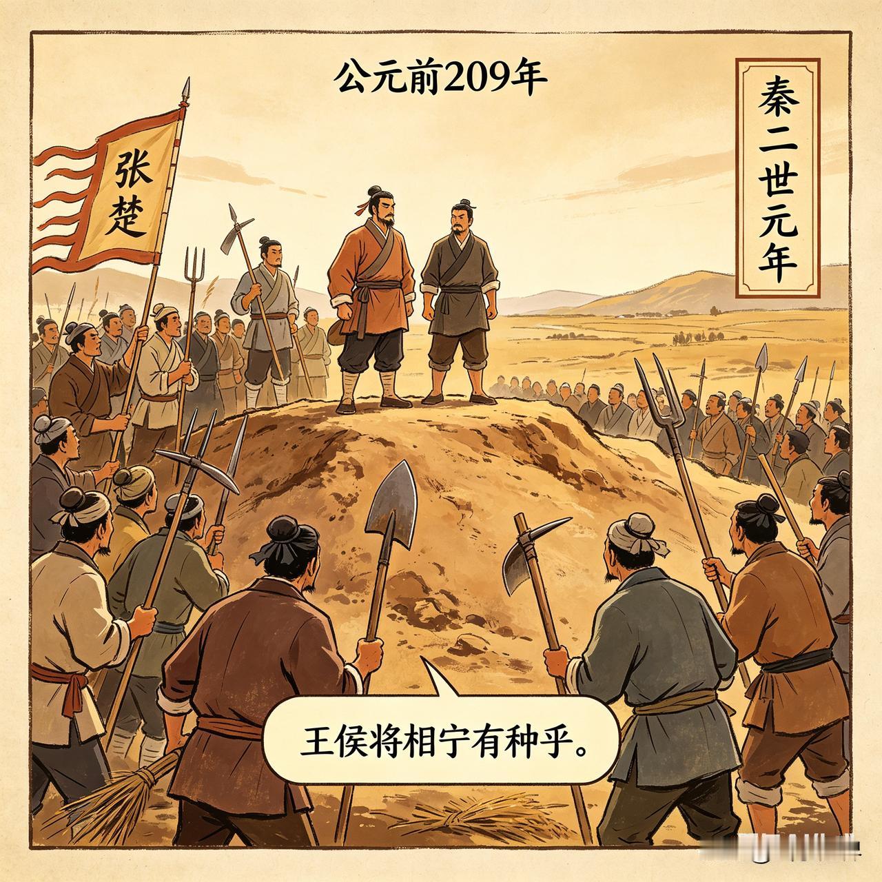 我国历史上的八次农民起义（按时间顺序排列）1.陈胜、吴广起义（秦末）