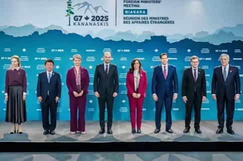 不准中国接俄，也不准中国收台，更不准管制稀土，七国集团明确指出，中国不能援助俄罗