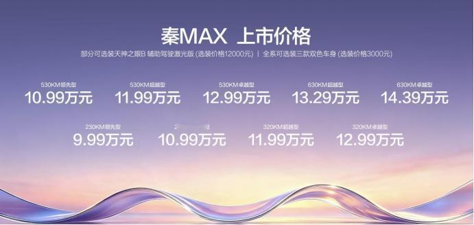 9.99万起买B级轿车？比亚迪秦MAX上市，EV和DM-i都安排了8月13日，