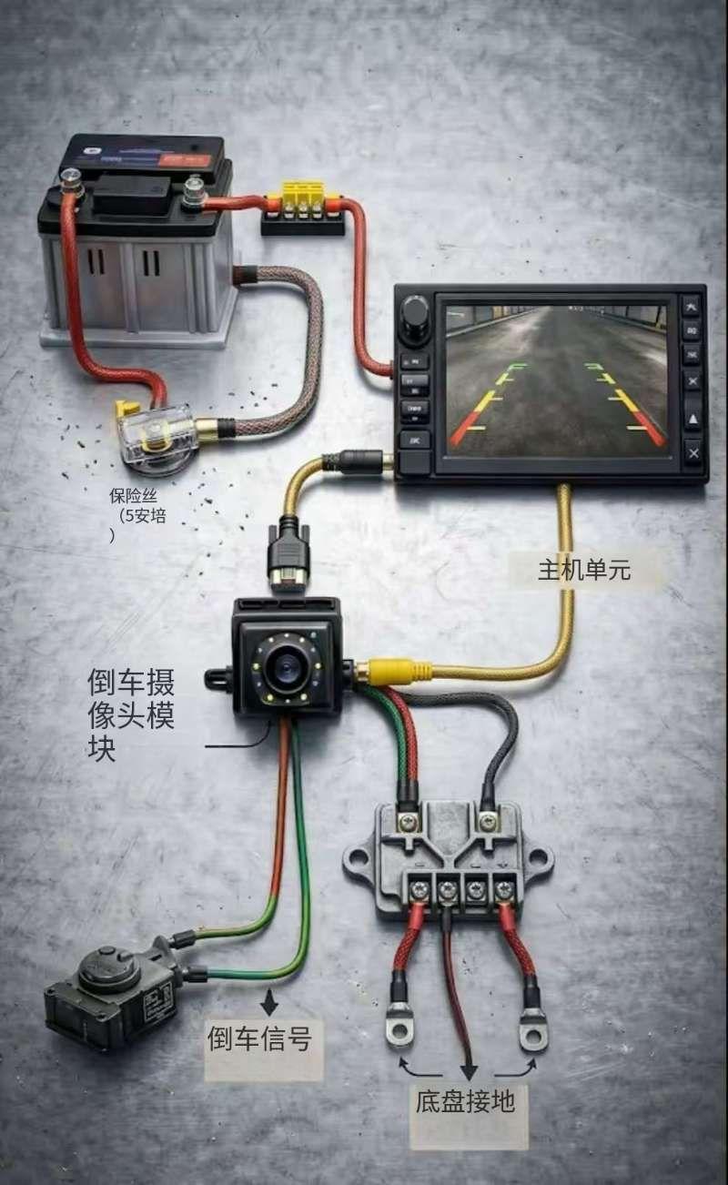 还在蹭保险杠、喊人帮忙看倒车？别遭罪了！很多人不敢自己装倒车影像，觉得这是