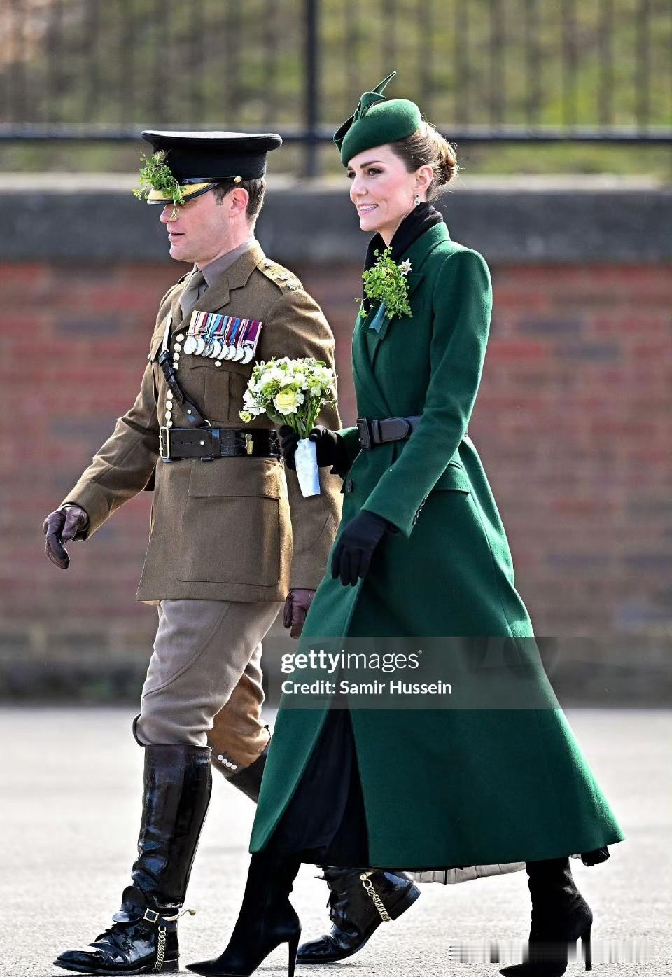 圣帕特里克节阅兵式的更多细节！凯特王妃风采依旧！