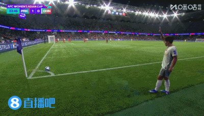 中国女足闪电扳平比分，目前与朝鲜女足的比分来到1：1。小组头名之