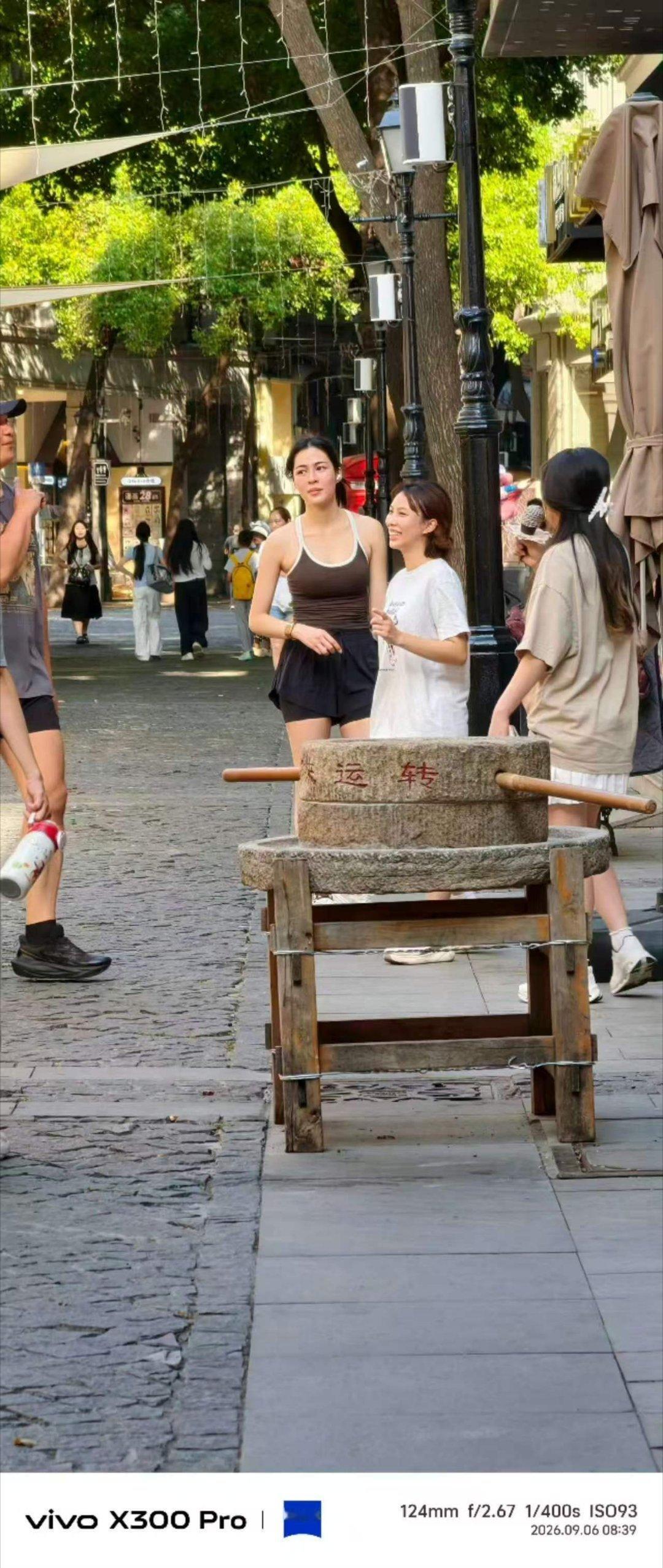 今早还去跑步了妈妈真的好自律​​​