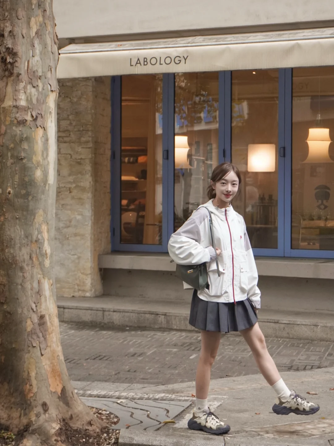 山系女孩的秋日ootd