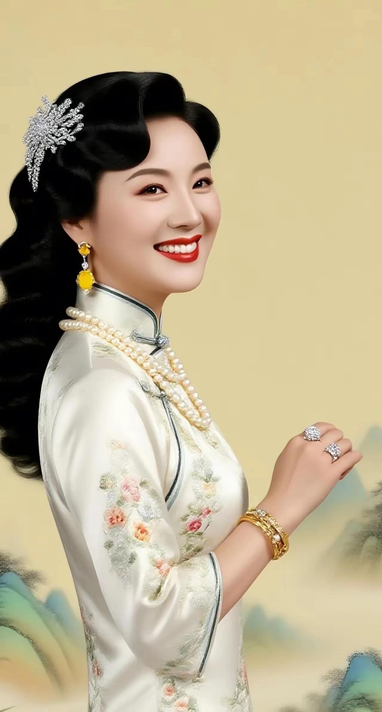 旗袍雅致，国风古韵。历史悠久，文化传承。推陈出新，多元焕彩。千种妩媚，万般