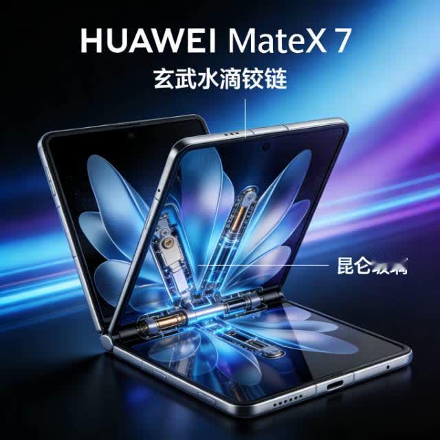 华为MateX7：展开，就是赢麻了的人生主场上手华为MateX7才懂，折叠