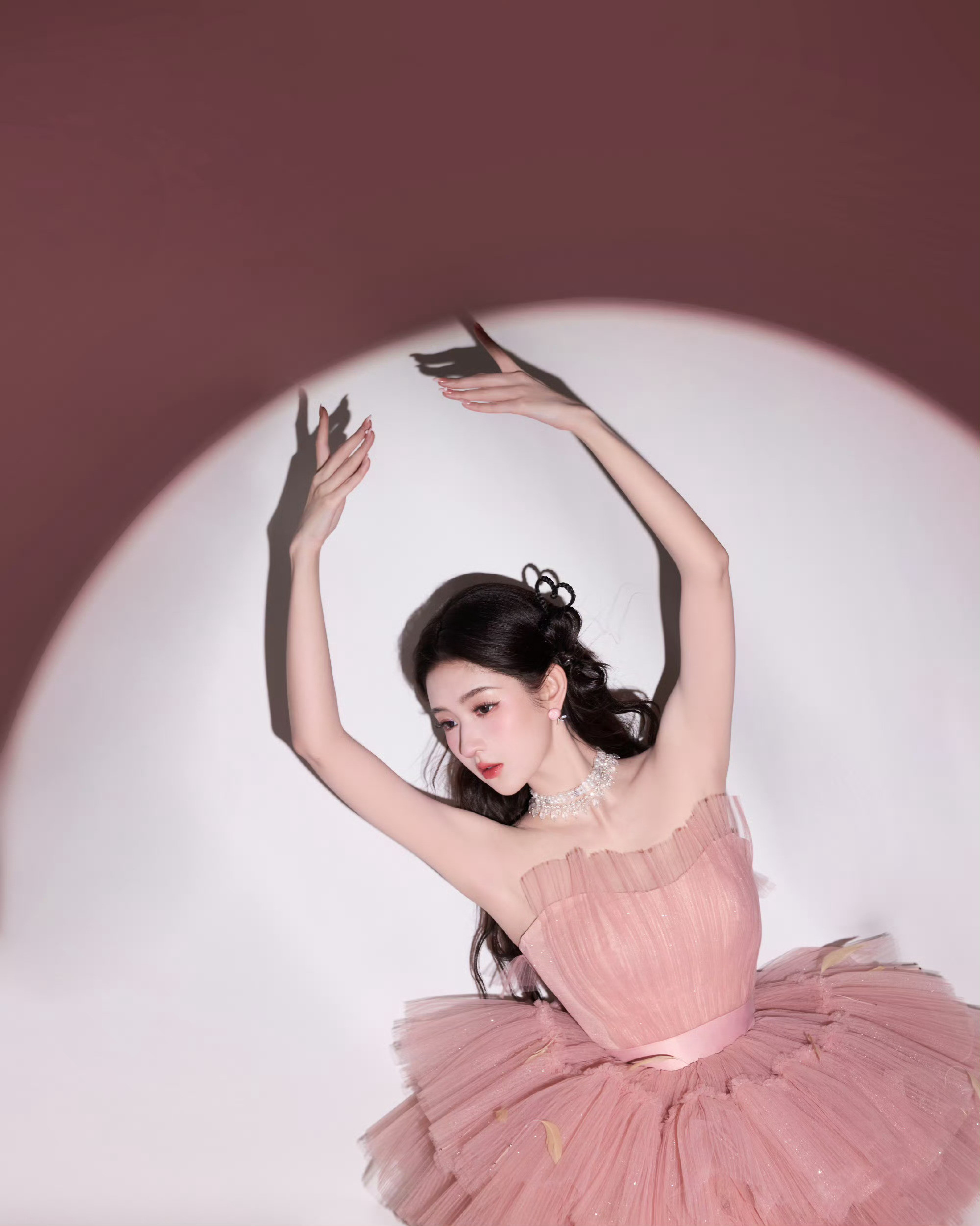 王玉雯粉天鹅王玉雯腿好长不愧是北舞严选！完全粉天鹅来的啊王姐