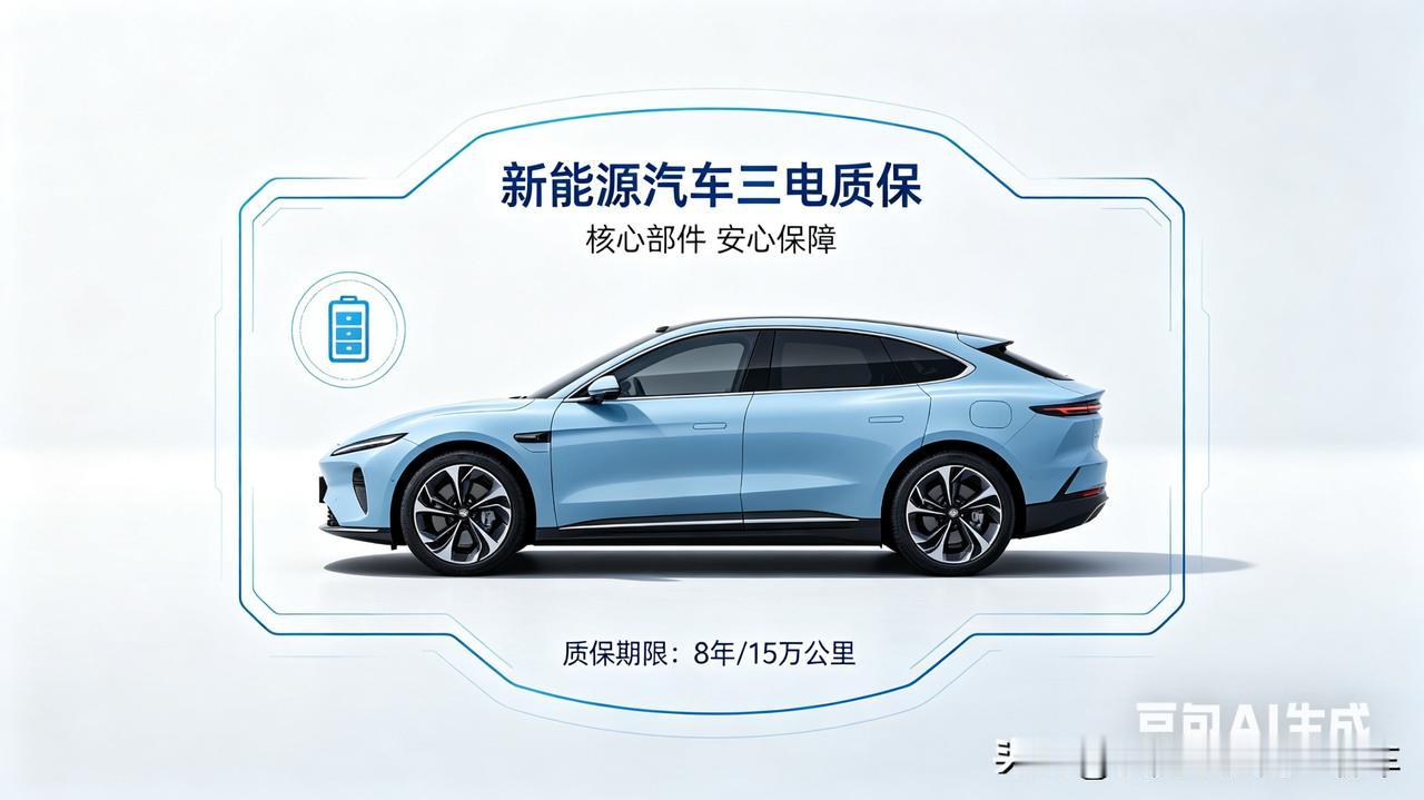 电车终身质保，根本不是你想的无条件兜底很多人买电车，底气全靠三电终身质保。